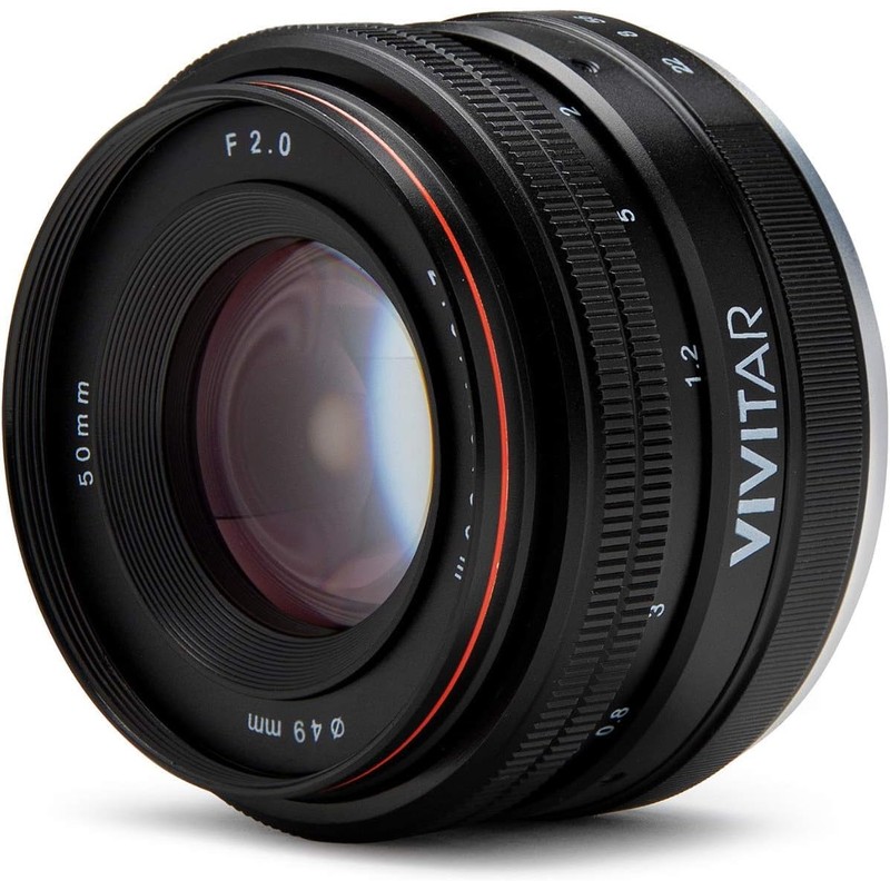 50mm F2 Lens for Sony E-Mount Cameras A5000 A5100 A6000