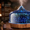 500ml Glass Aroma Diffuser for Bedroom Relaxation – Ultrasonic Cool