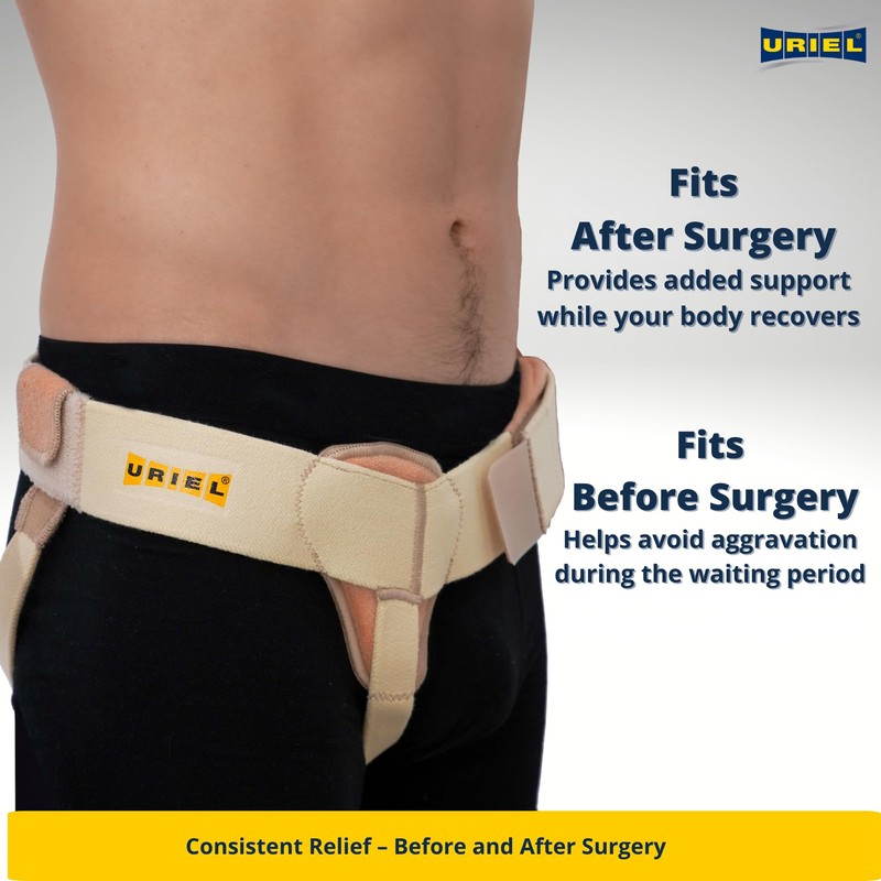URIEL Right Side Inguinal Hernia Belts for Men – Hernia