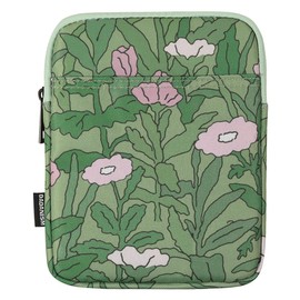 Dadanism 6-7" Padded Sleeve for 7" Kindle Colorsoft Signature Edition and All-New Kindle Paperwhite, Protective Sleeve Pouch Bag Carrying Case for 6" Kindle/Kindle Oasis/Kobo E-Reader, Papaver Rhoeas