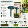 Solar Animal Repeller for Outdoor Use – Ultrasonic Motion Sensor