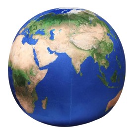 XIGUI Ultra-ealistic 3D Planet,Moon,Earth,The Sun,Pillow Plush Toys,for Kids Teens Adults, for Teachers and Parents, Educational Toy Learning, 10.6 in (The Earth)