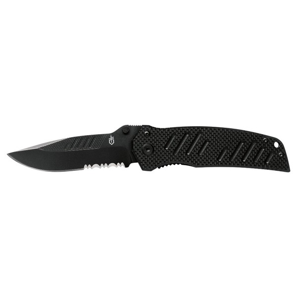 Gerber Swagger Knife, Serrated Edge, Drop Point [31-000594]