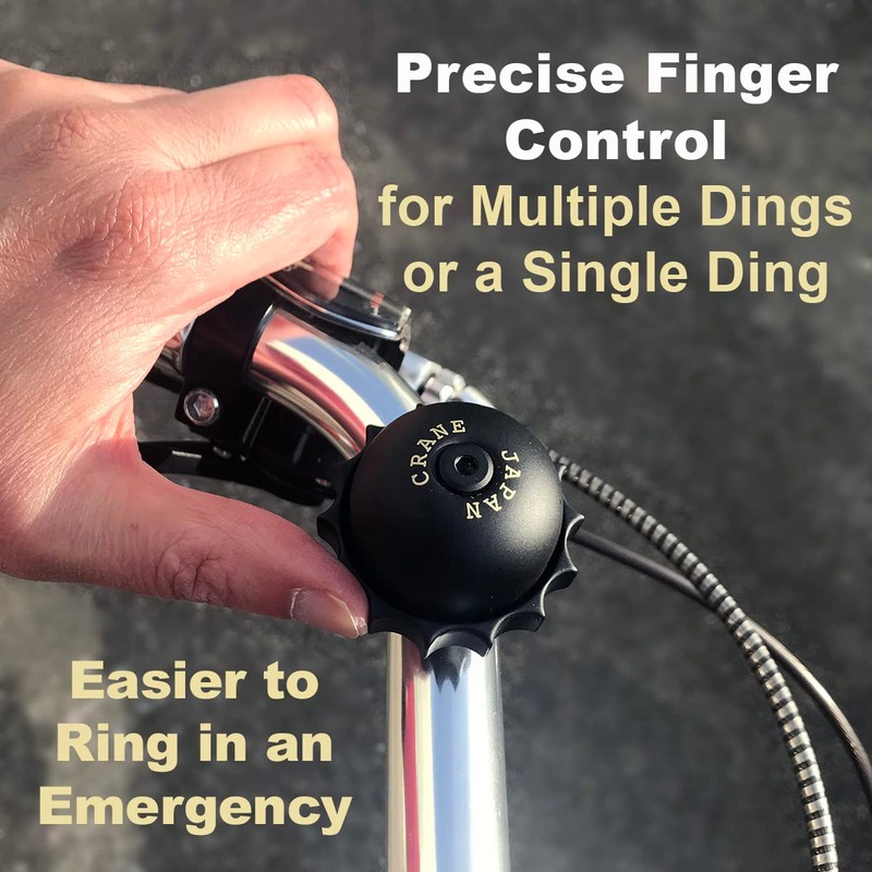 Crane Stealth Bell Turret Black Brass