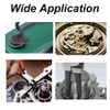 Snap Rings Assortment Set, 480PCS Carbon Steel C-Circlip External Retaining