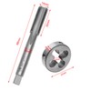 Bonsicoky 1/2" -28 UNEF Gunsmithing Right Hand Tap and Die