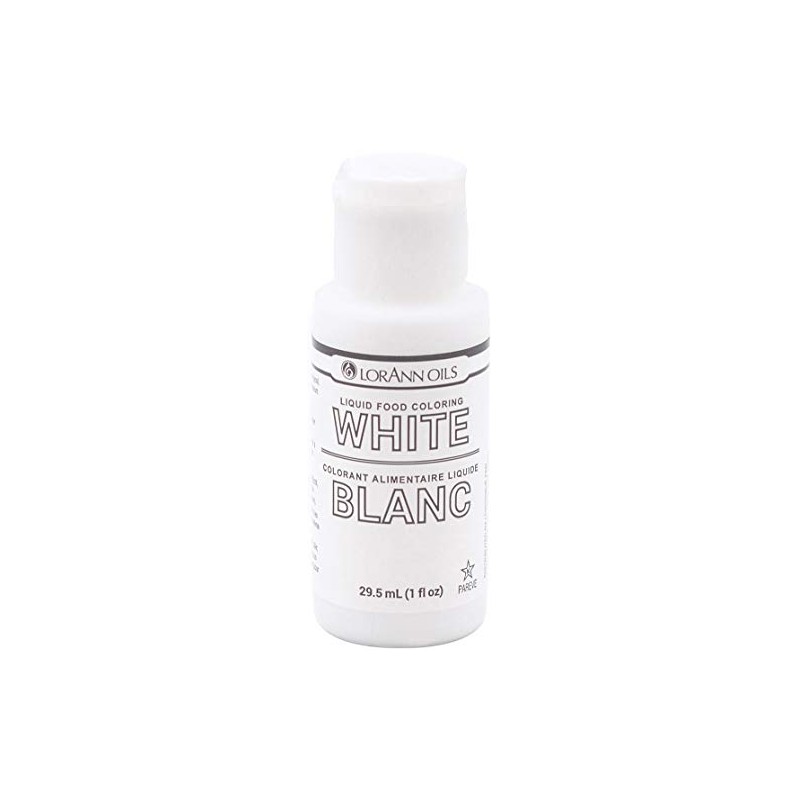 Lorann Oils Liquid Food Color, 1 oz, White