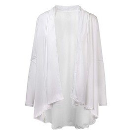 UV SKINZ Women’s Hooded Resort Wrap with UPF 50+ Sun Protection – Sun Shawl, Travel Wrap, Sun Coverups for Women - XL - White