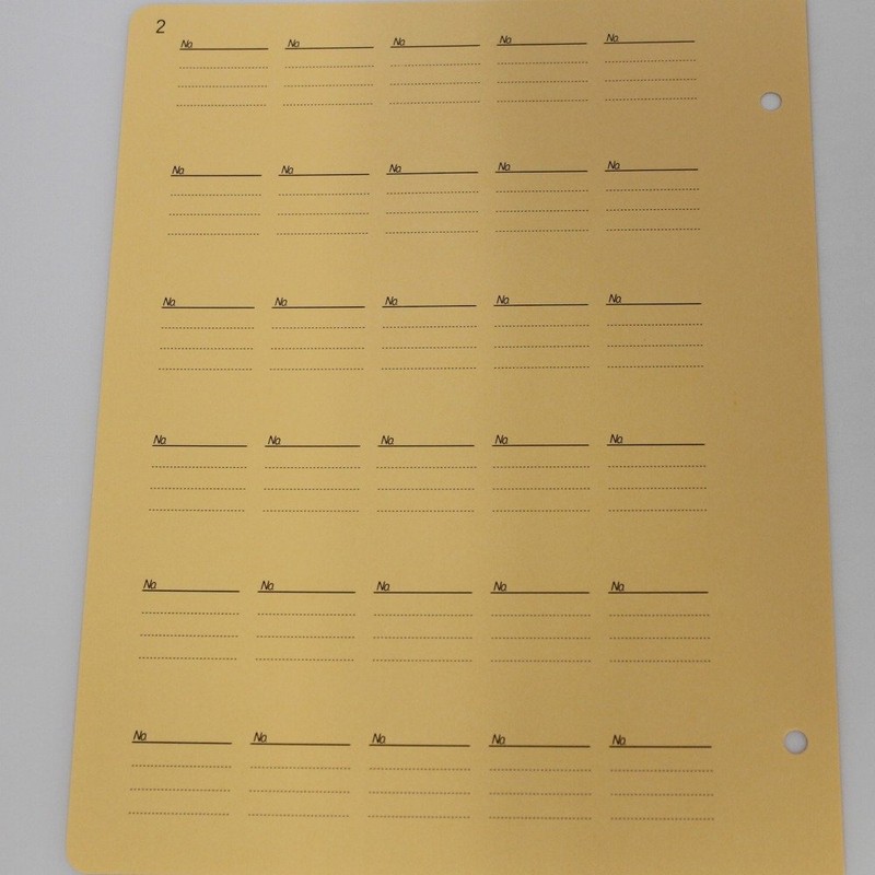 テージー コインアルバム(無地) スペア台紙 C-31S2