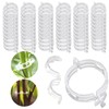 shallyong Plant Support Clips, 300 Pieces Growth Support Clips, Plant