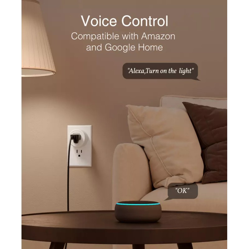 Gosund 4PK Gosund Wifi Smart Plug Outlet Alexa Google Home