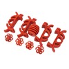 Rubber Shock Absorption Set Bow String Piece Dampening Stabilizer for