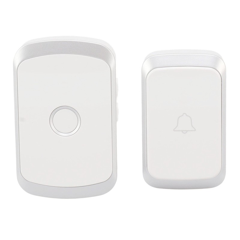 Wireless Doorbell with 36 Chimes 4 Volume Level LED Flashing