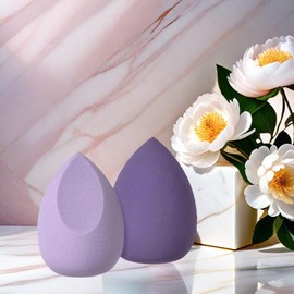 Stianiiile Makeup Sponge Set of 4, Latex Free, Blender Beauty for Liquid, Cream, and Powder, Soft and Flexible, Beauty Sponges,Super Soft Beauty Cosmetic