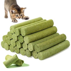100g Catnip Juguetes de Hierba para Gato, Natural Seco para Gatos, Comestibles Juguetes Masticables para Gato para Limpiar los Dientes Quitar el Pelo de Bola
