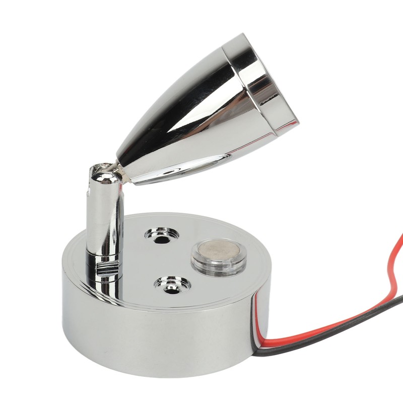 DC 10‑30V RV Reading Lamp Touch Control Adjustable Brightness Interior