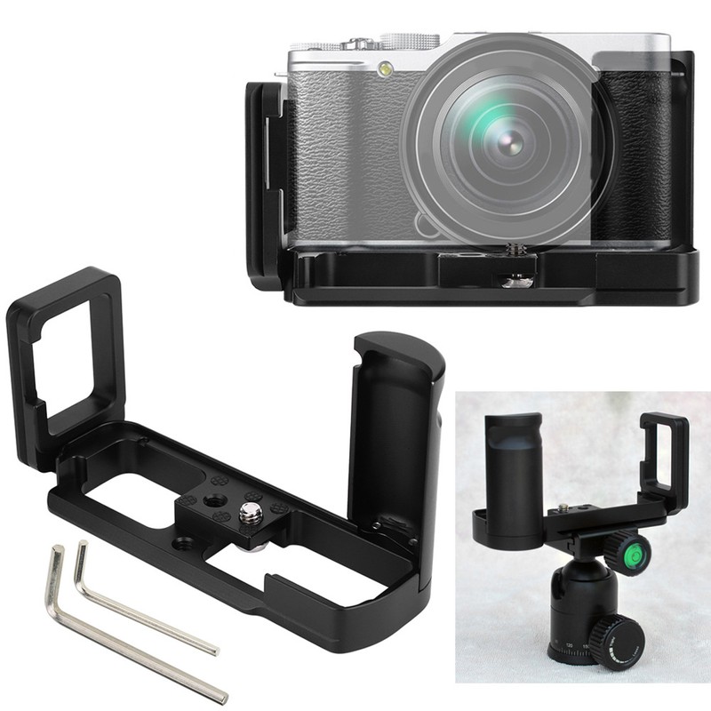 Aluminum Alloy Quick Release L plate Vertical Hand Grip Holder