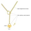 Collar Candado Corazon Llave Cadena Sumiso Para Parejas