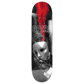 Opera Skateboard Deck Trey Wood Unmasked 8.25" x 32" with Grip