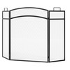 Calidola 3 Panel Fireplace Screen 48" W x 29" H
