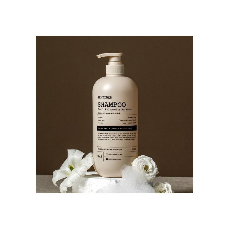 [64% Improvement in Scalp Odor] Centiver Basil & Chamomile Shampoo