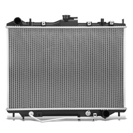 DNA MOTORING OE Style 1-Row Aluminum Cooling Radiator Compatible With Isuzu Rodeo 2001-2003 / Rodeo Sport 2001-2003, AT, OEM-RA-2619