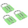 PATIKIL 10 Digit Button Combination Lock, 3 Pack 5 Position