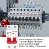 DC Circuit Breaker, DC Isolator Switch DZ47-63Z-2P 1000V 20A for