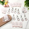 Threehoney 48 Sets Volunteer Appreciation Gifts Bulk Thank You Keychain