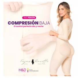 M&D Faja Colombiana Reductora Myd Ajustable Lipo Primera Etapa