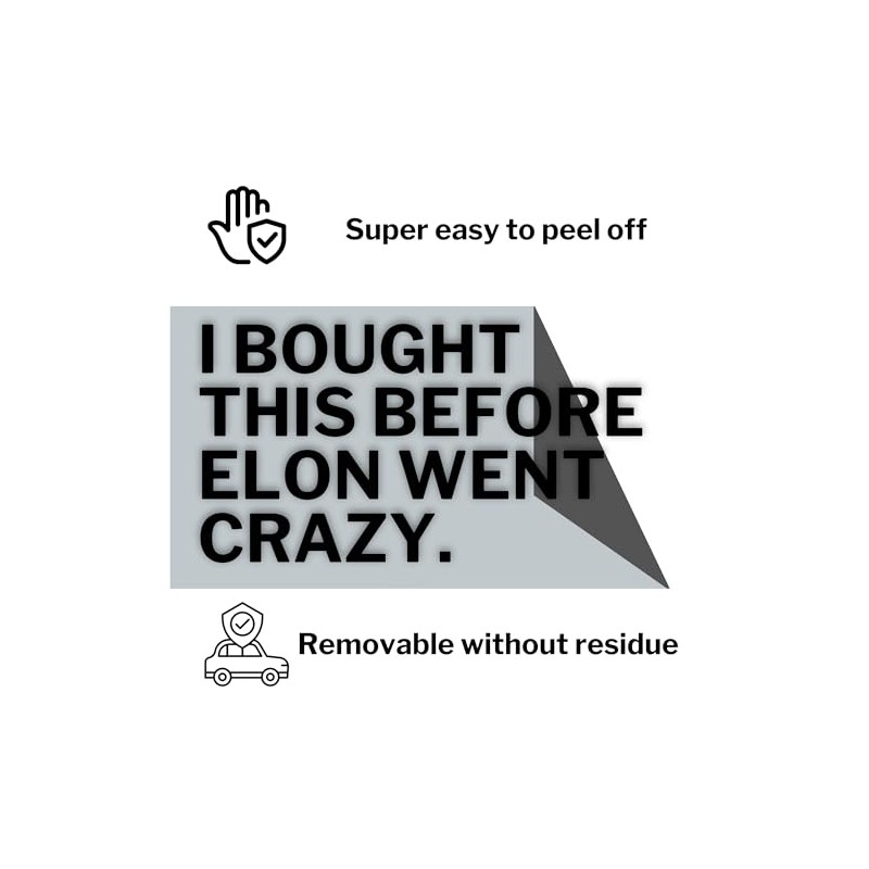 I BOUGHT THIS BEFORE ELON WENT CRAZY - Der Ableger