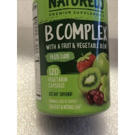 Naturelo B Complex 120 Vegetarian Capsules