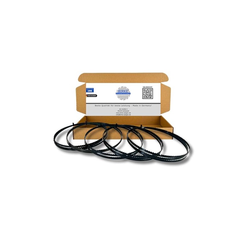 5x Bandsaw Blades Premium Flexback 1790 mm x 6 mm