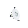 Integral Evofire Fire Rated GU10 Downlight Matt White 70-100mm Hole