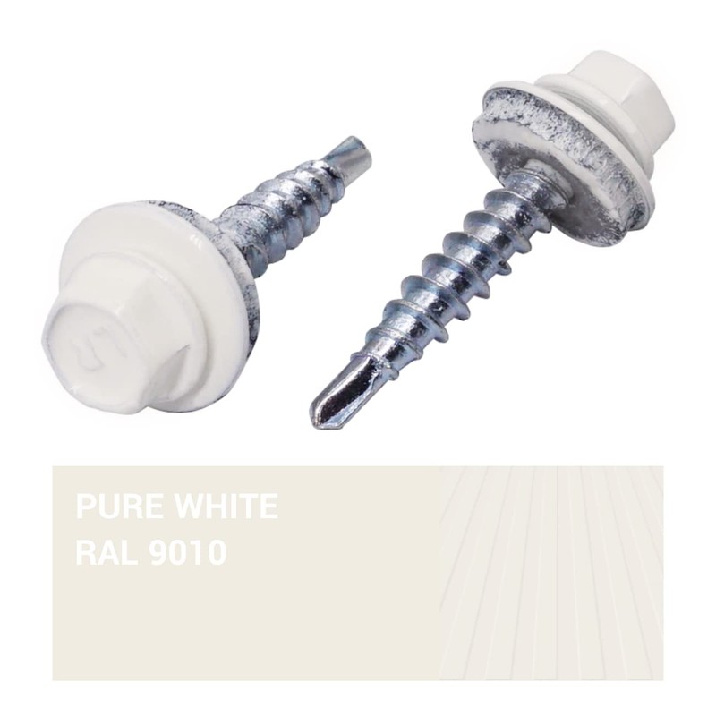SKIR'CO Pack of 25 Roofing Screws 4.8 x 25 mm