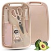 Cutting Board and Knife Set, 5 In1 Travel Cutting Board