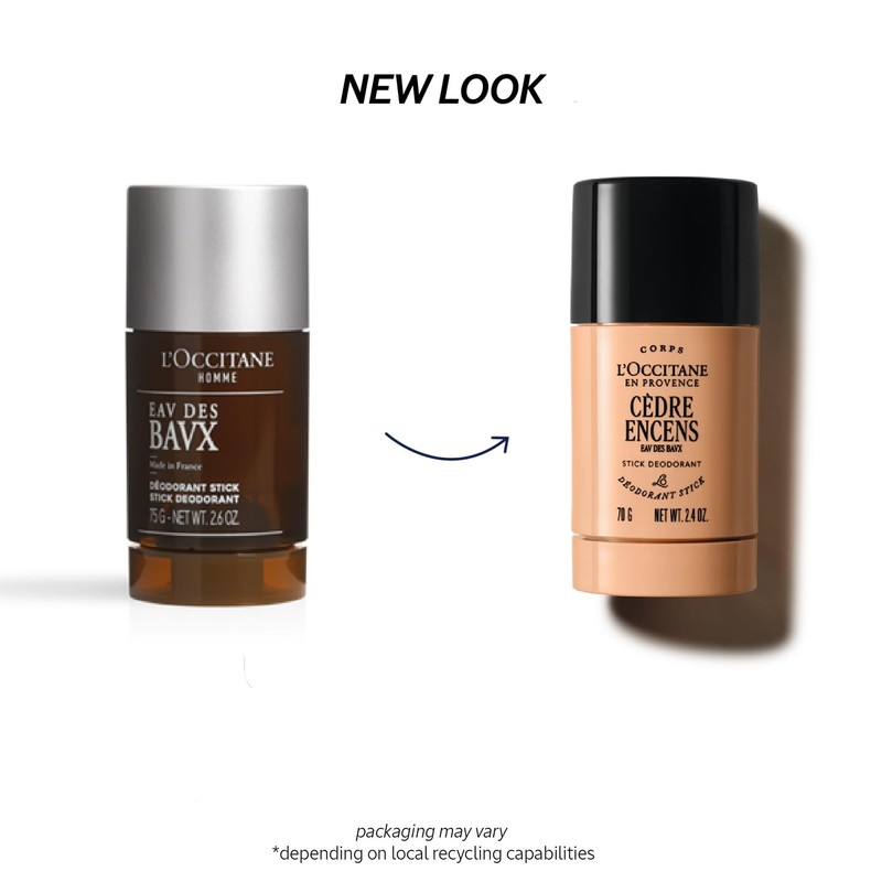 L'OCCITANE Eau des Baux Stick Deodorant 2.60 oz