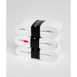 NordicDots Extra Comfort 3-Pack Soft Overgrip for Tennis Pickleball Racket White