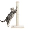 Karolpar 34inch Cat Scratching Post with Natural Sisal Rope 4.3Inch