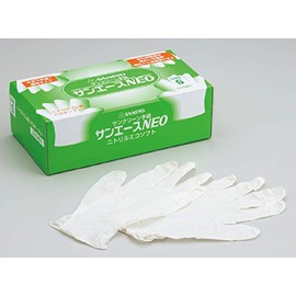Sansyo Sunclean Gloves, Sun Ace NEO Nitrile Eco Soft, Large, 200 Pack