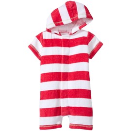 Magnificent Baby Baby Girls' Fandango Pink with Green Stitch Terry Shortall, 18 Months