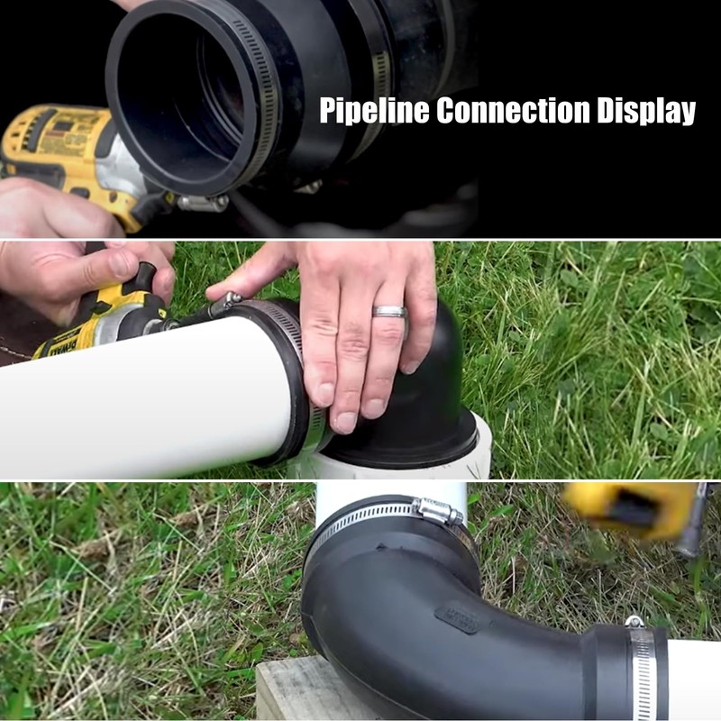 Sporacingrts RV and Camper Sewer Waste Plumbing Connection System Kit