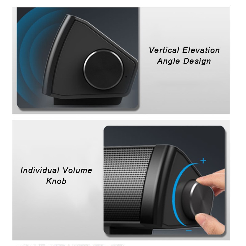 SADA V-105 Computer Audio Desktop Notebook Home Speaker Bluetooth Version