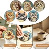 Sopicoz Coaster Set of 6, Drink Coaster for Home, Silicone