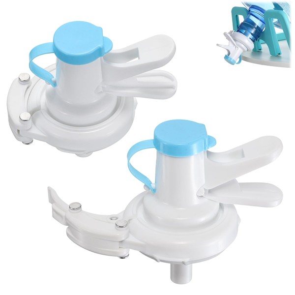 JUXYES 2 Pack Water Dispenser Valves for 5 Gallon Bottle,