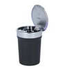 Car Ashtray ABS Portable Cylinder Shape Ash Tray with Blue