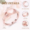 Minicremation Cremation Urn Ring for Ashes for Women Stainless Steel