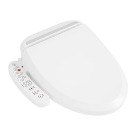 Electric Heated Bidet Warmer Water Toilet Seat,Electric Bidet Toilet Seat,1300w Flushing Power, Vibrating Flush, Automatic Deodorizing Function For Homes, Bedrooms, Companies, And Hotels In The Toilet