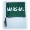Marshal Golf Cart Flag with SSP Flags EZ Stick On