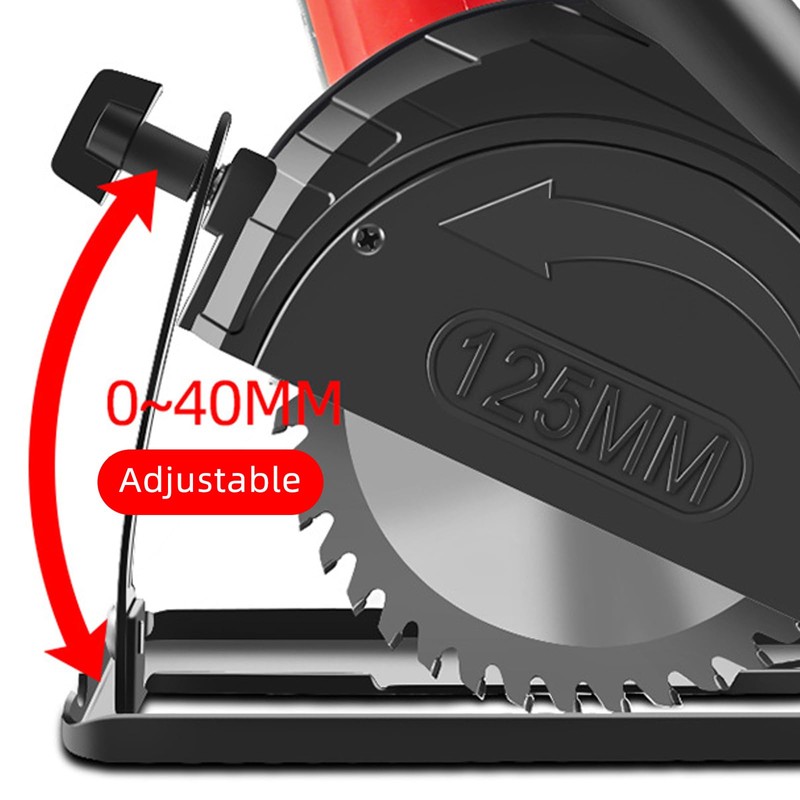 Guide Sledge Angle Grinder Holder Diameter 100/125 mm, Protective Frame